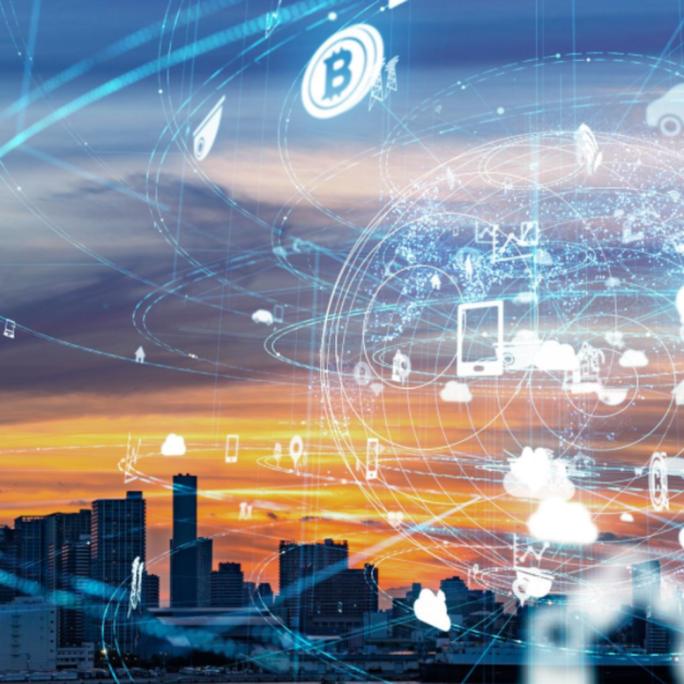 A suitable blog image for the topic of The Future of Networking Beyond 5G could be one that d